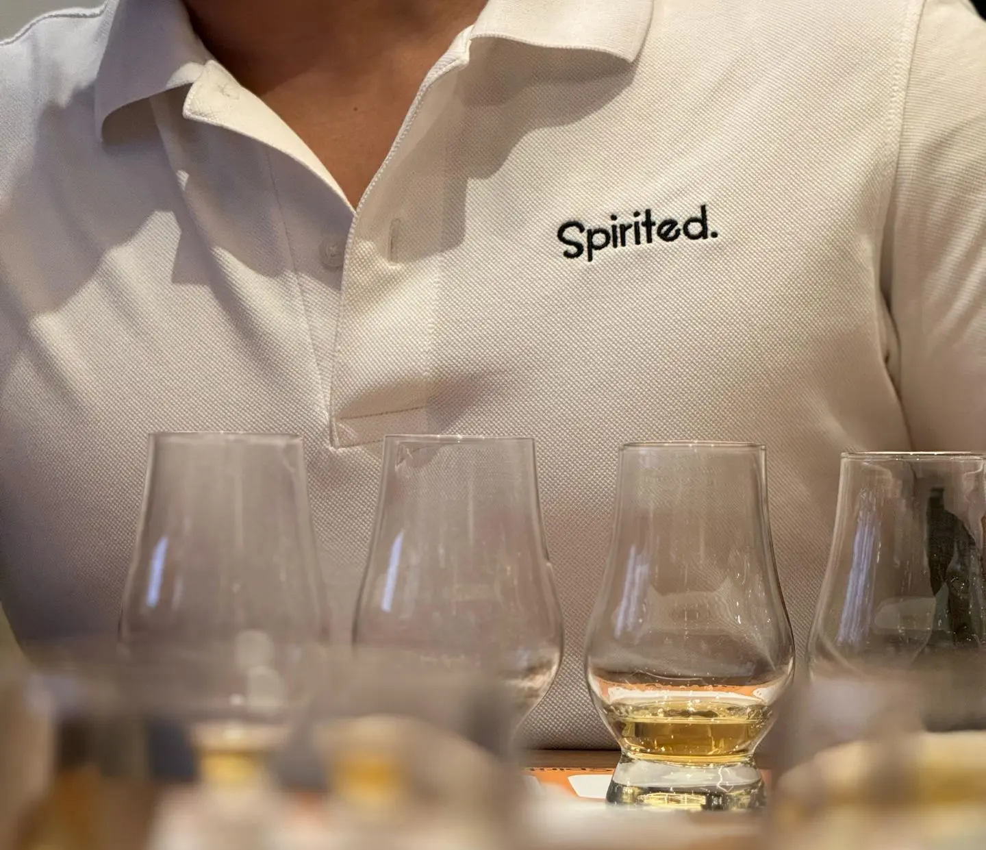 Spirited at tastings